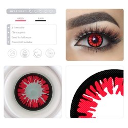 Lentes de Contacto Crazy Wolf Fire ThunderBolts