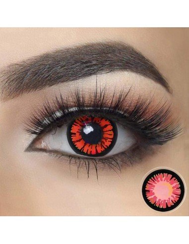 Lentes de Contacto Crazy Wolf Fire ThunderBolts