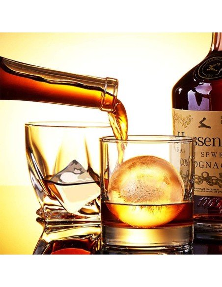 Molde De Silicona Hielo Cubeteras Whisky Ice Hielera X2 !
