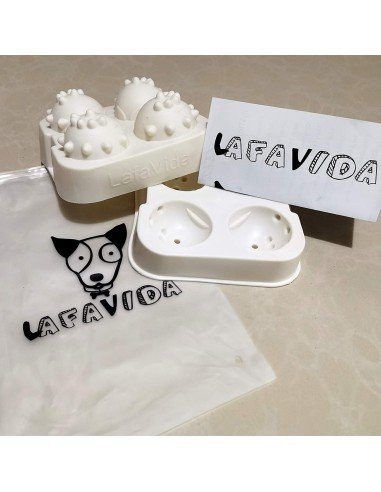 Molde Virus Silicona 4 esferas hielo whisky Monster