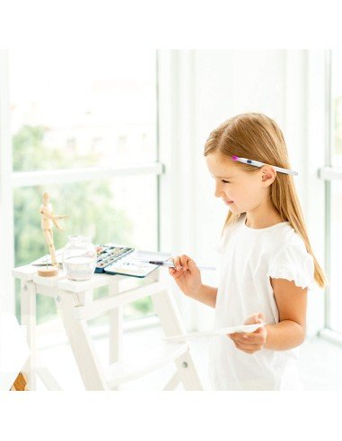 Set x6 Pinceles Recargables Bolígrafos Acuarela Caligrafía