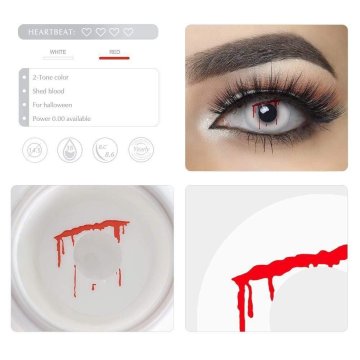 Lentes Crazy Zombie Dead Sangre Ojo Puñal