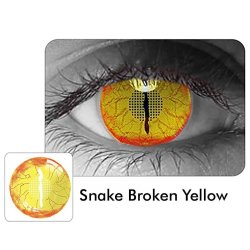 Crazy Lentes Blind Drakle Snake Nublan Visión