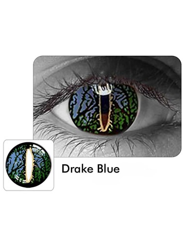 Crazy Lentes Blind Drakle Snake Nublan Visión