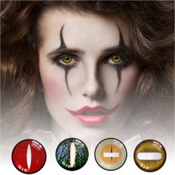 Crazy Lentes Blind Drakle Snake Nublan Visión