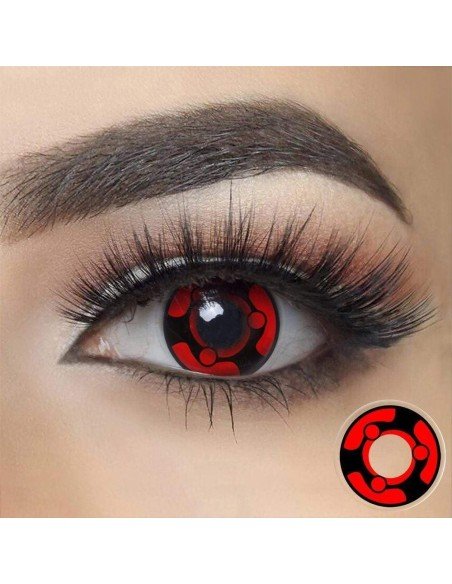 Lentes Locos de Madara Crazy Lentes Halloween Lentes Locos de Madara Crazy Lentes Halloween