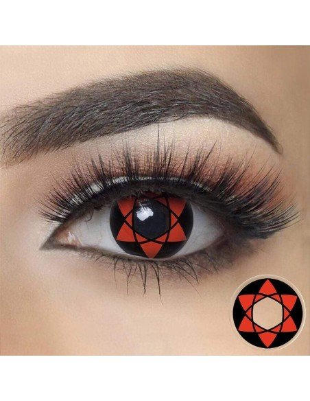 Lentes Locos Star Sharingan Madara Crazy Lentes Halloween