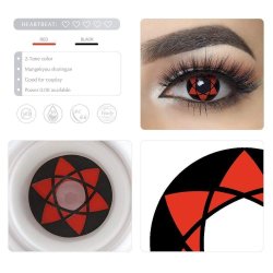 Lentes Locos Star Sharingan Madara Crazy Lentes Halloween