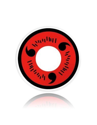 Lentes Locos Itachi Red Crazy Lentes Halloween Disfraz Brujas