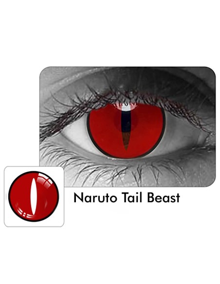 Lentes de Contacto Anime Naruto Tail Breast