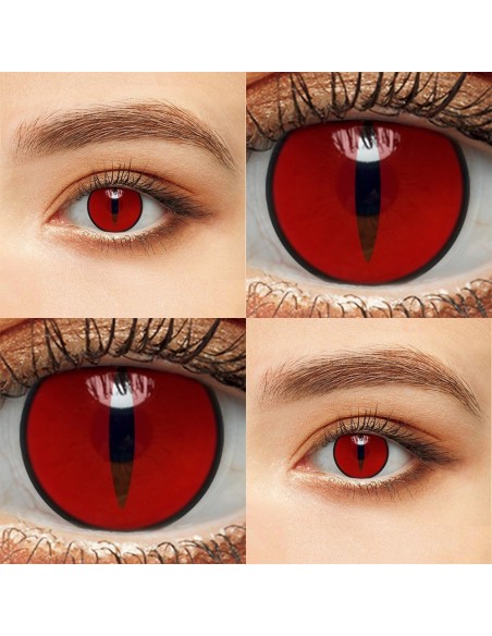 Lentes de Contacto Anime Naruto Tail Breast Lentes de Contacto Anime Naruto Tail Breast