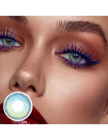 Lentes de Contacto Cosplay Earth Anime Iris Color