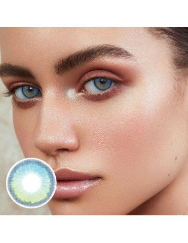 Lentes de Contacto Cosplay Earth Anime Iris Color