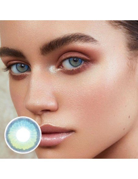 Lentes de Contacto Cosplay Earth Anime Iris Color