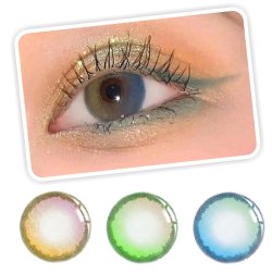 Lentes de Contacto Cosplay Earth Anime Iris Color