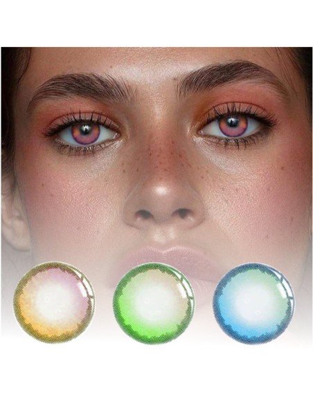 Lentes de Contacto Cosplay Earth Anime Iris Color Lentes de Contacto Cosplay Earth Anime Iris Color