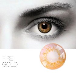 Lentes Cosplay Carbee Fire Anime Iris Multicolor