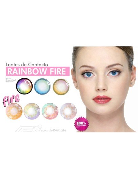 Lentes Cosplay Carbee Fire Anime Iris Multicolor Lentes Cosplay Carbee Fire Anime Iris Multicolor