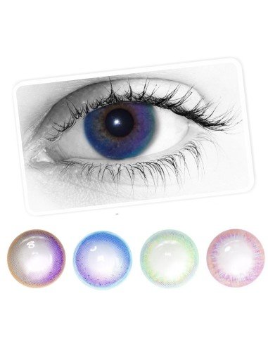 Lentes Cosplay Rainbow Neón Arcoiris