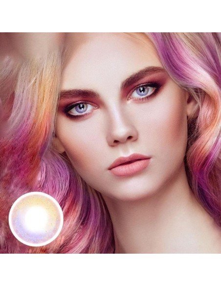 Lentes Cosplay Rainbow Neón Arcoiris