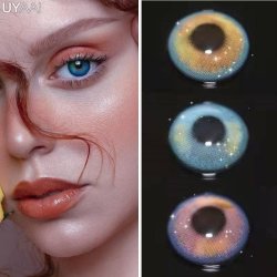 Lentes de Contacto Cosplay Earth Anime Iris Color