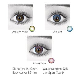 Lentes de Contacto Cosplay Earth Anime Iris Color