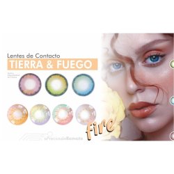 Lentes de Contacto Cosplay Earth Anime Iris Color