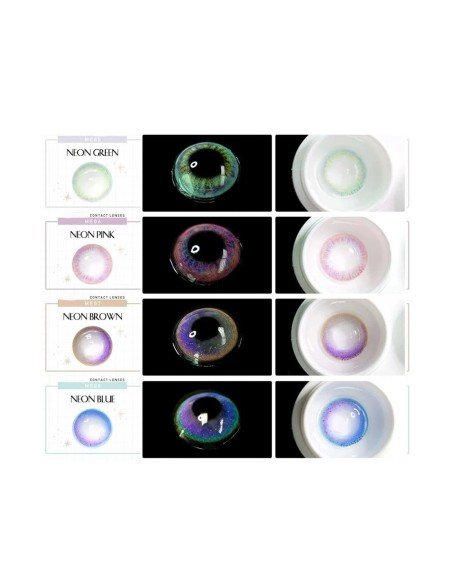 Lentes Cosplay Rainbow Neón Arcoiris Lentes Cosplay Rainbow Neón Arcoiris