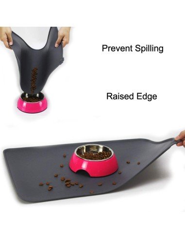 Tapete Comedero Mascota Pet Matt 48x30cm