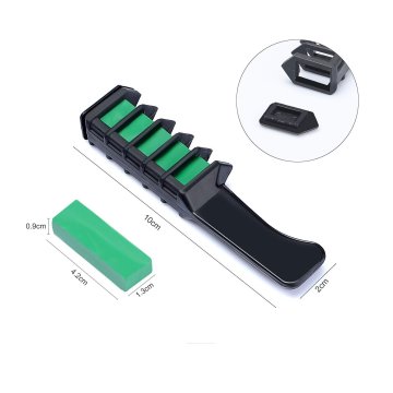 Set x6 Peine Tiza Para Cabello Tinte Temporal Brillante