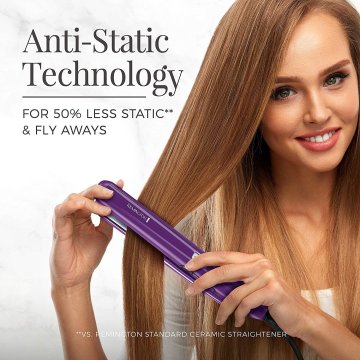 Plancha de Cabello Remington Anti-estática S5500 1"
