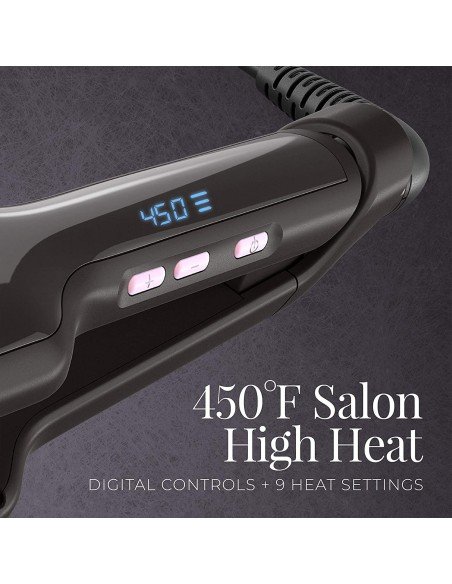 Plancha de Cabello Remington Cerámica Pearl S9520 Ancha de 2"