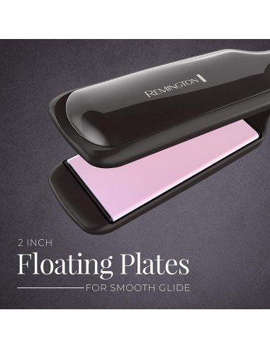 Plancha de Cabello Remington Cerámica Pearl S9520 Ancha de 2"