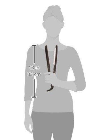 Plancha de Cabello Remington Cerámica Pearl S9520 Ancha de 2"