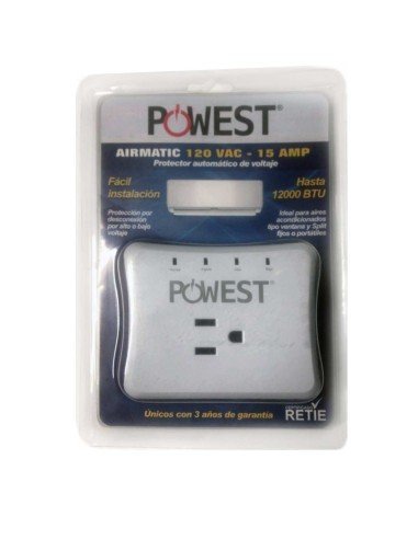 Protector de Voltaje 120V/15A AirMatic