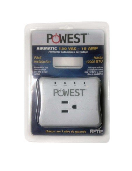 Protector de Voltaje 120V/15A AirMatic