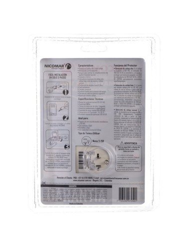 Protector de Voltaje 120V/15A AirMatic