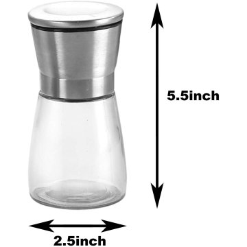 Set x2 Molino D Sal Y Pimienta Acero Inoxidable  - Pimentero