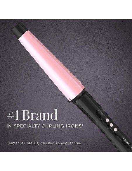 Rizador de Cabello Ondulado Grueso Remington Cerámica Pearl, Tstudio CI95AC-2