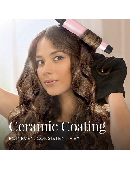 Rizador de Cabello Ondulado Grueso Remington Cerámica Pearl, Tstudio CI95AC-2
