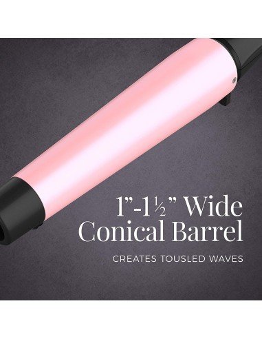 Rizador de Cabello Ondulado Grueso Remington Cerámica Pearl, Tstudio CI95AC-2