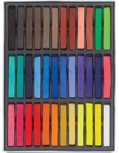 Caja x36 Tizas tinte temporal Hair Chalk Cabello Mechas Color 2