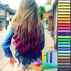 Caja x36 Tizas tinte temporal Hair Chalk Cabello Mechas Color
