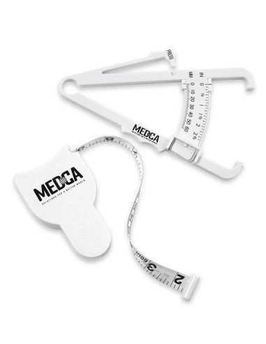 Kit Fitness Control Adipómetro  Cinta Métrica medidores grasa corporal