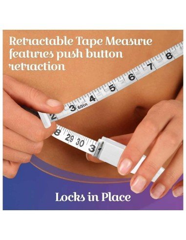 Kit Fitness Control Adipómetro  Cinta Métrica medidores grasa corporal