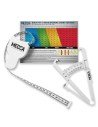 Kit Fitness Control Adipómetro  Cinta Métrica medidores grasa corporal