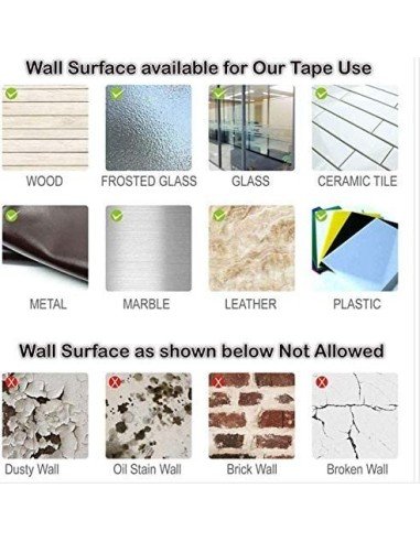 Cinta Adhesiva Doble Faz Lavable Nano Cinta Gel 3cm x 5 Mts