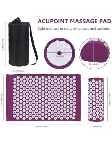 Manta Yoga Con Acupresion Anti Stress