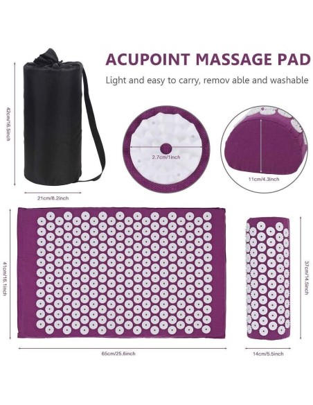 Manta Yoga Con Acupresion Anti Stress Manta Yoga Con Acupresion Anti Stress