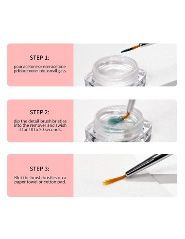 Kit x20 Decorativos De Uñas 15 Pinceles + 5 Punteros Dotting